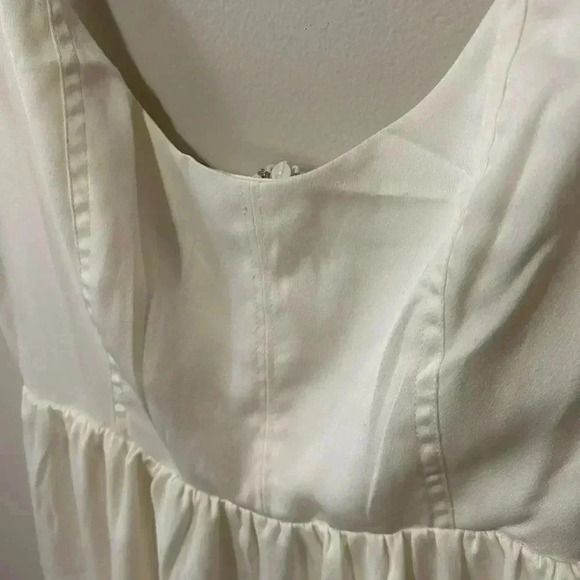 NWT We Wore What Revolve Corset Midi Dress in Whisper White S - Picture 6 of 8